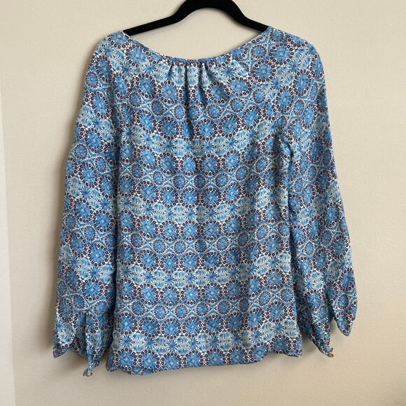 Tory Burch Silk Blend Top Size 0 - Picture 3 of 4